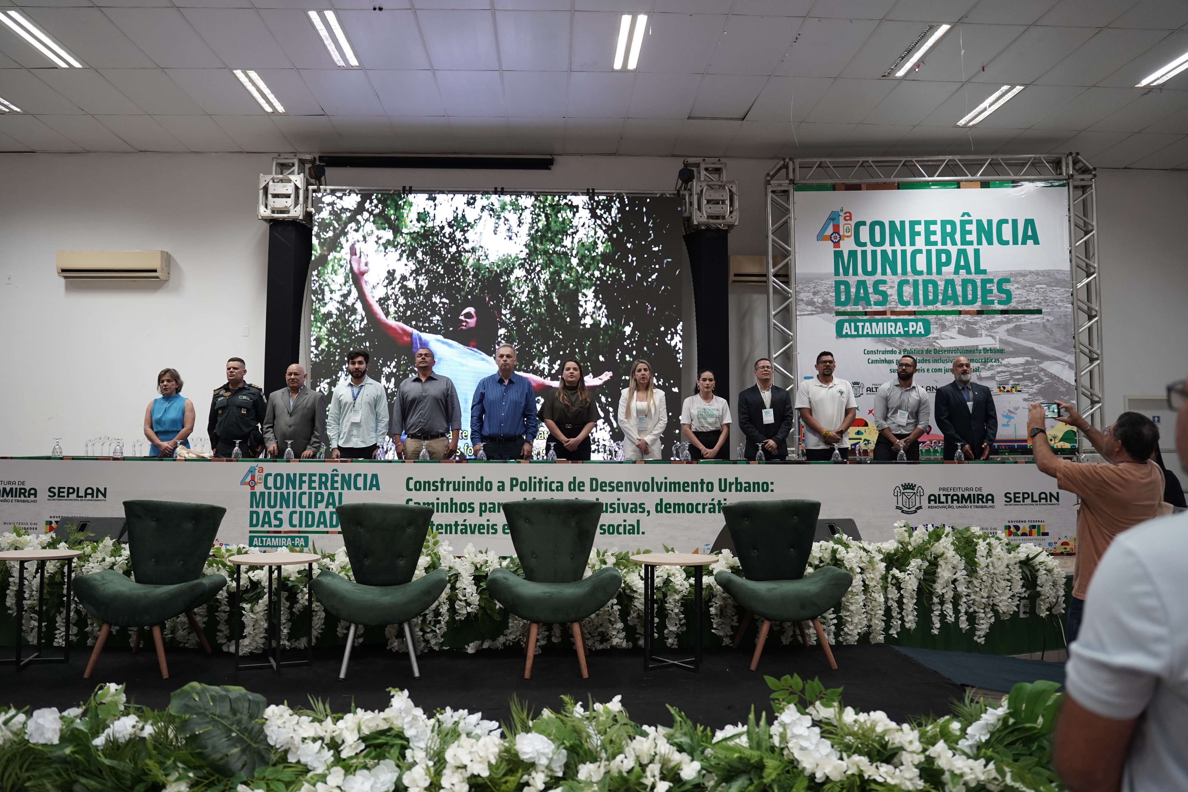 Abertura da Conferência Municipal das Cidades em Altamira