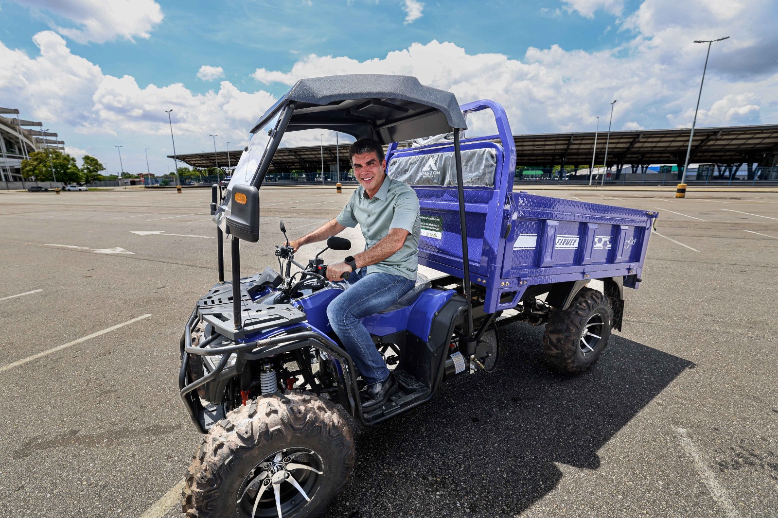Quadriciclos basculantes entregues pela Secir a 60 municípios do Pará